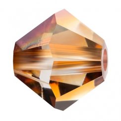 Preciosa MC Rondelle Bead 4mm Crystal Venus