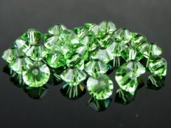 Preciosa MC Bead Spacer 4x6mm Peridot