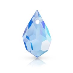 Preciosa® pendant MC Drops 681 1H 6x10mm Sapphire AB