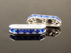 Rhinestone Bridge Rondell 3H