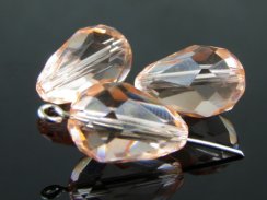 Preciosa MC Bead Pear 13,5x9mm Light Orange