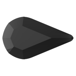 Preciosa MC Pearshape No Hotfix 4.8x8mm Jet