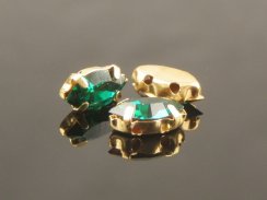 Preciosa MC Navette in Sew-on Setting