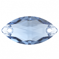 Preciosa Naveta 2D 18x9mm Light Sapphire