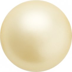 Preciosa Perle vosk kulatá MAXIMA 1D 10mm Vanilla