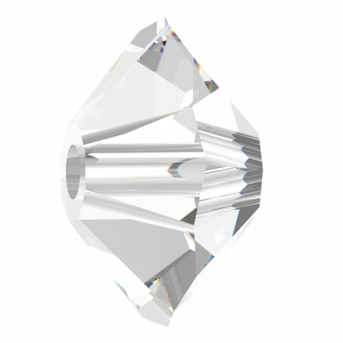 Preciosa Perle Rondelka 3x5mm Crystal