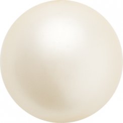Preciosa Perle guľatá MAXIMA 1D 10mm Cream