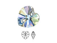 Preciosa® přívěsek MC Srdce MAXIMA 1D (14,18mm)