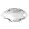 Preciosa Naveta 2D 12x6mm Crystal
