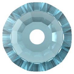 Preciosa Šatonová ruža VIVA12® 1D 4mm Aqua Bohemica