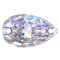 Preciosa Pear 2H 12x7mm Crystal AB