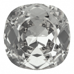 Preciosa MC Cushion Square MAXIMA 10x10mm Black diamond