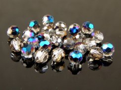 Preciosa MC Round Bead 4mm Crystal Azuro