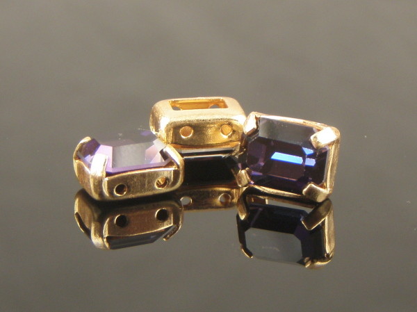 Preciosa MC Octagon in Sew-on Setting