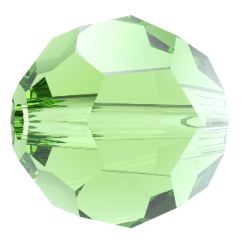 Preciosa MC Round Bead 4mm Light Green