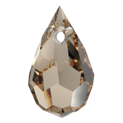 Preciosa® pendant MC Drops 681 1H 6x10mm Crystal Honey