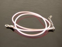 Transparent Plastic Necklace Cord