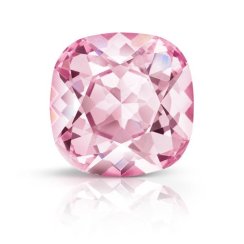 Preciosa MC Oblý Štvorec MAXIMA 12x12mm Light Rose
