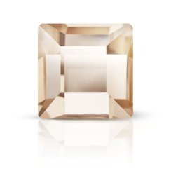 Preciosa Čtvereček MAXIMA nažehlovací 4x4mm Crystal Honey