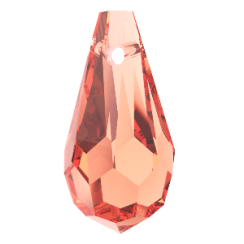 Preciosa® pendant MC Drops 984 1H 9x18mm Light Orange
