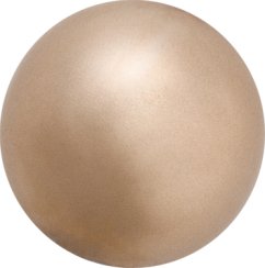 Preciosa Round Pearl MAXIMA 1H 6mm Bronze