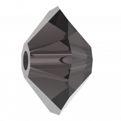 Preciosa MC Bead Spacer 4x6mm Crystal Valentinite