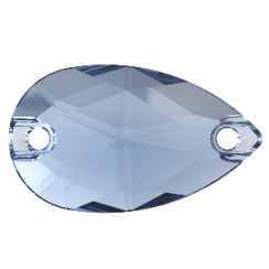 Preciosa Hruška 2D 12x7mm Light Sapphire