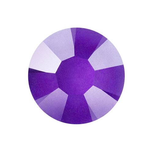 Preciosa Šatonová růže MAXIMA nalepovací ss10 Crystal Neon Violet