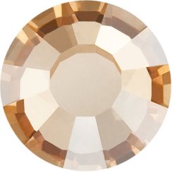 Preciosa MC šatónová ruža VIVA12® No Hotfix ss12 Crystal Golden Honey