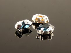 Preciosa MC Navette in Sew-on Setting