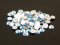 Preciosa šatonová růže nažehlovací ss10 Light Sapphire