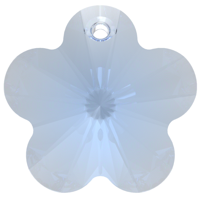 Preciosa® pendant Flower 1H 14mm Crystal Lagoon