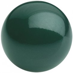 Preciosa Round Pearl MAXIMA 1H 10mm Malachite