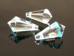 Preciosa® prívesok MC Drops 181 1D 9x18mm Light Blue