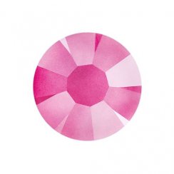 Preciosa Šatonová růže MAXIMA nalepovací ss12 Crystal Neon Pink