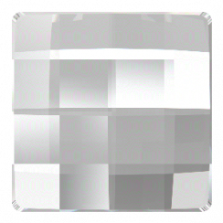 Preciosa Šachovnicový štvorec MAXIMA Hotfix 8x8mm Crystal