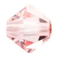 Preciosa MC Rondelle Bead 12mm Light Rose