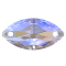 Preciosa Naveta 2D 12x6mm Crystal AB