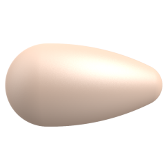 Preciosa Pearshape pearl 1H 15x8mm Peach