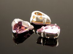 Preciosa MC Pearshape in Sew-on Setting