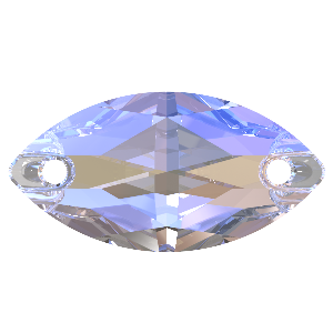 Preciosa Naveta 2D 18x9mm Crystal AB