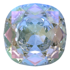 Preciosa MC Oblý Čtverec MAXIMA 18x18mm Crystal AB