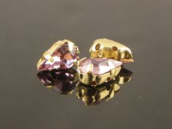 Preciosa MC Pearshape in Sew-on Setting