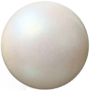 Preciosa Round Pearl MAXIMA 1H 6mm Pearlescent Cream