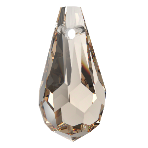Preciosa® prívesok MC Drops 984 1D 7.5x15mm Crystal Velvet
