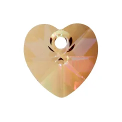 Preciosa® pendant MC Heart MAXIMA 1H 18mm Crystal Celsian