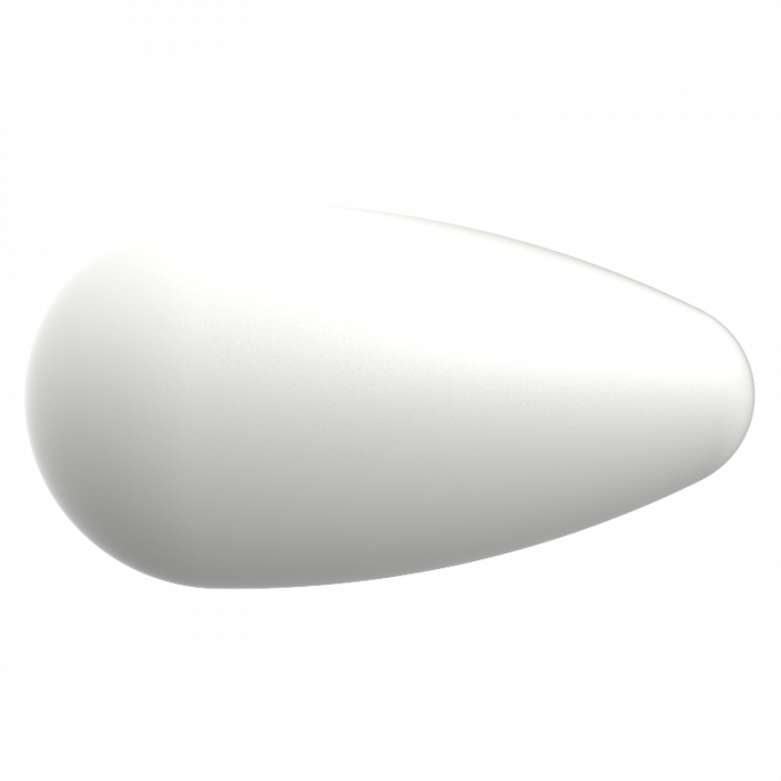 Preciosa Pearshape pearl 1H 10x6mm White