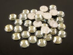 Preciosa MC Chaton rose VIVA12® Hotfix ss20 Crystal Green Flare