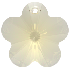Preciosa® přívěsek Kytička 1D 14mm Crystal Blond Flare