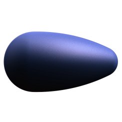 Preciosa Pearshape pearl 1H 15x8mm Dark Blue